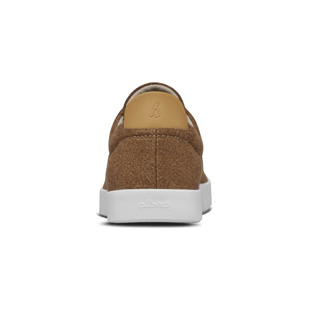 Allbirds Men\'s Wool Pipers - Sneakers Brown - KRS726591